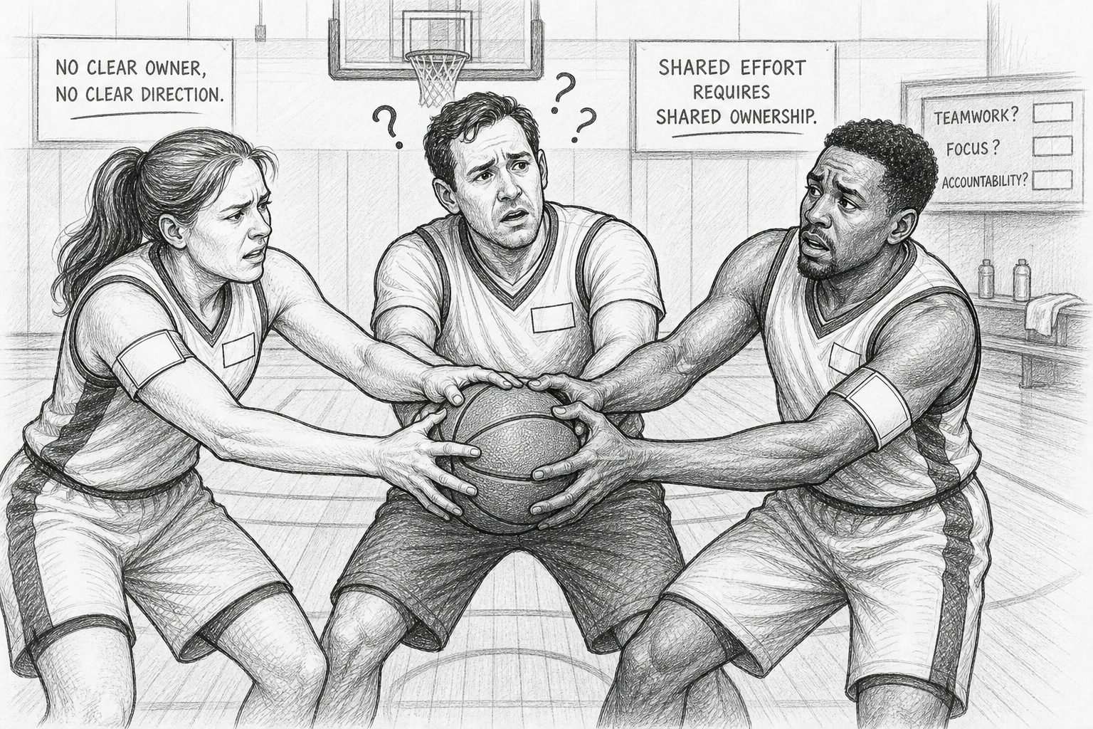 Team conflict when ownership is unclear